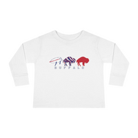 Unisex Kids' Long Sleeve Three Buffalo | Buffalo Bills Toddler Shirt